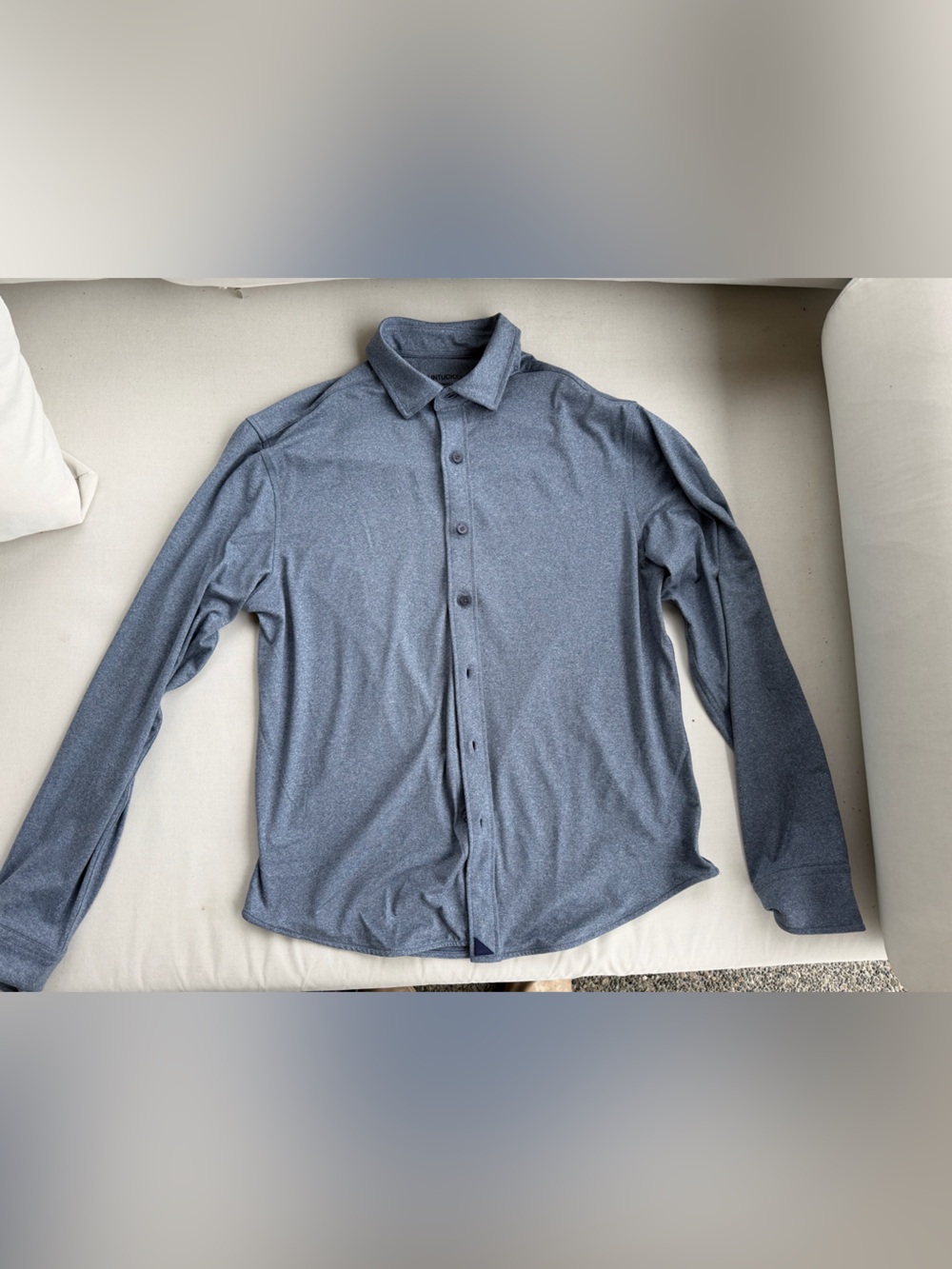 UNTUCKit Performance Long Sleeve Button-Up Shirt – Men's Small